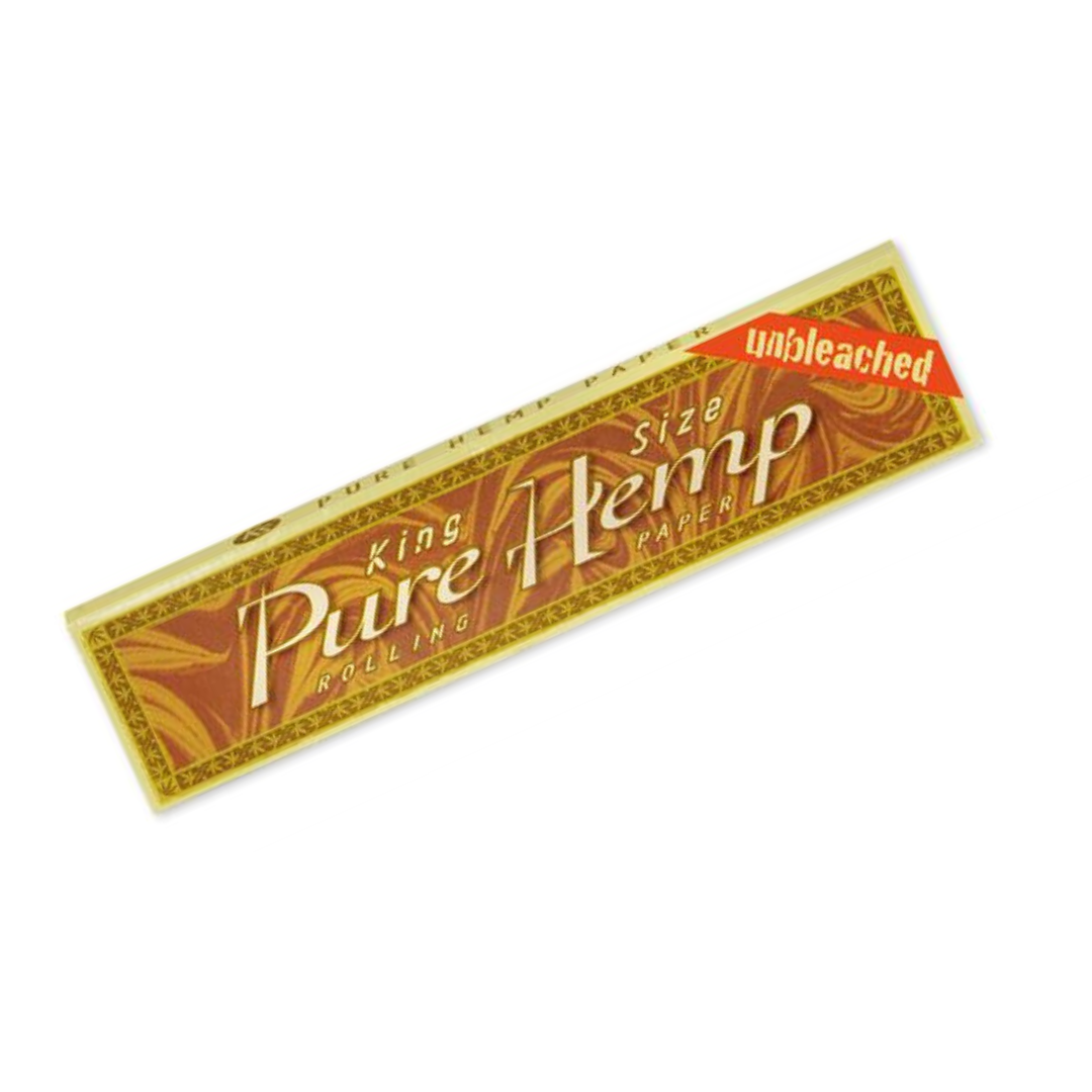Papers, Pure Hemp, Unbleached, King Size